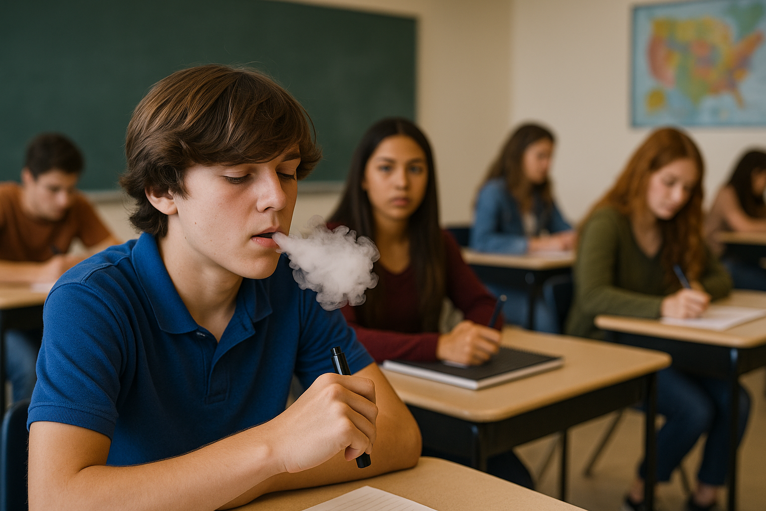 Underage Vaping in Schools: A Growing Crisis and How Vape Guardian Helps Curb It