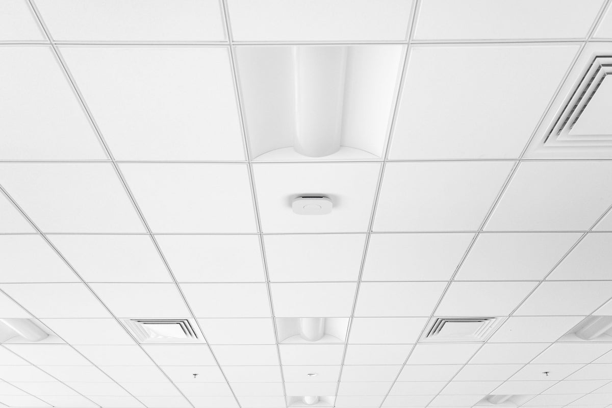 Vape sensor in an office suspended ceiling