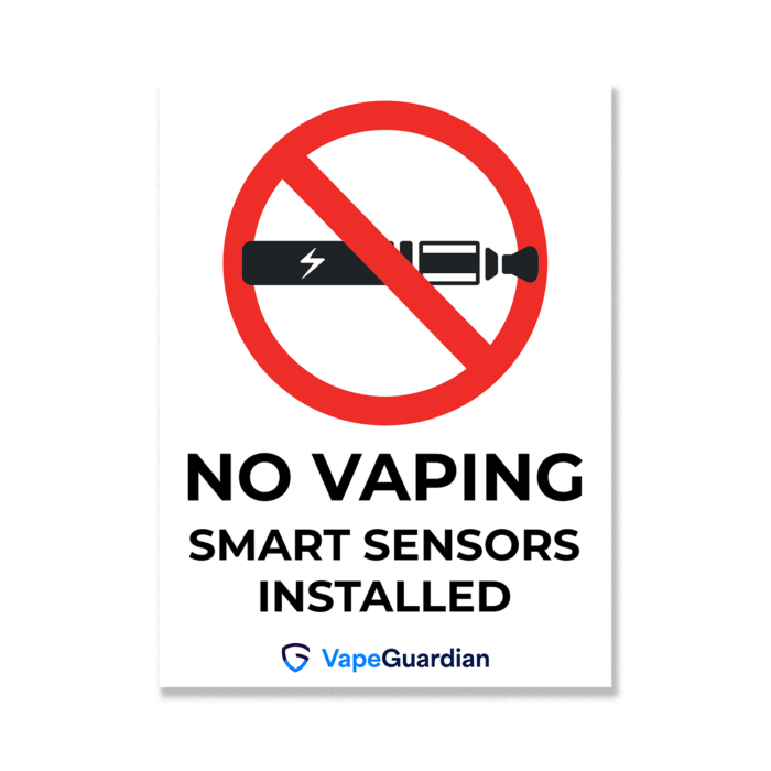 wall signs to stop vaping