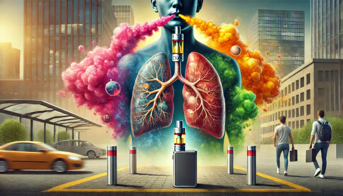 Researchers find out exactly how vaping might cause lung damage.